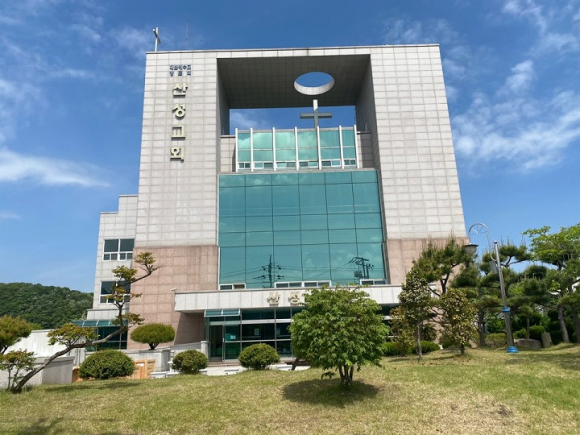 산성교회 전경 사진