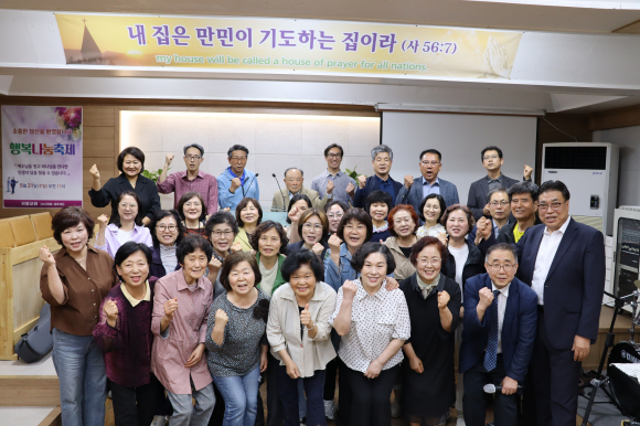 지난 14일 서광교회에서 예심선교회 창원지부 전도사관학교 제34기 8주차 전도훈련이 열렸다.