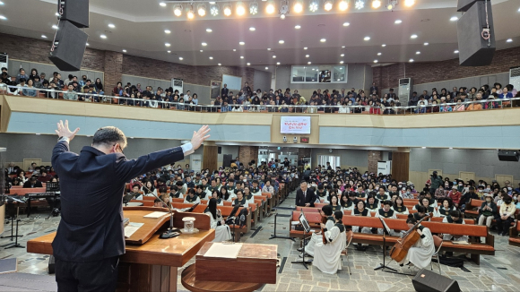 새생명 전도 축제 예배모습